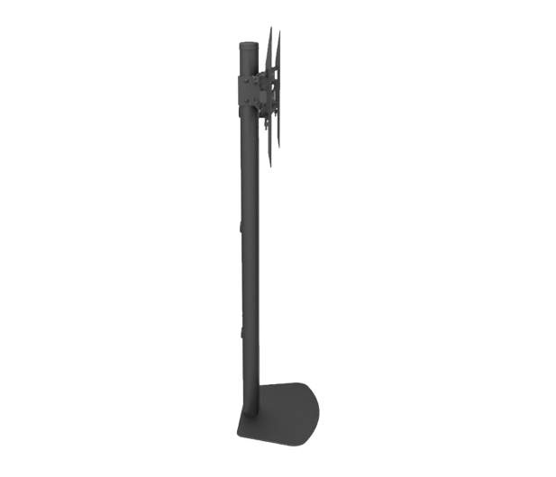 Techly Stojak podłogowy 32-55 cali 40kg przykręcany - 1584938 - zdjęcie 4